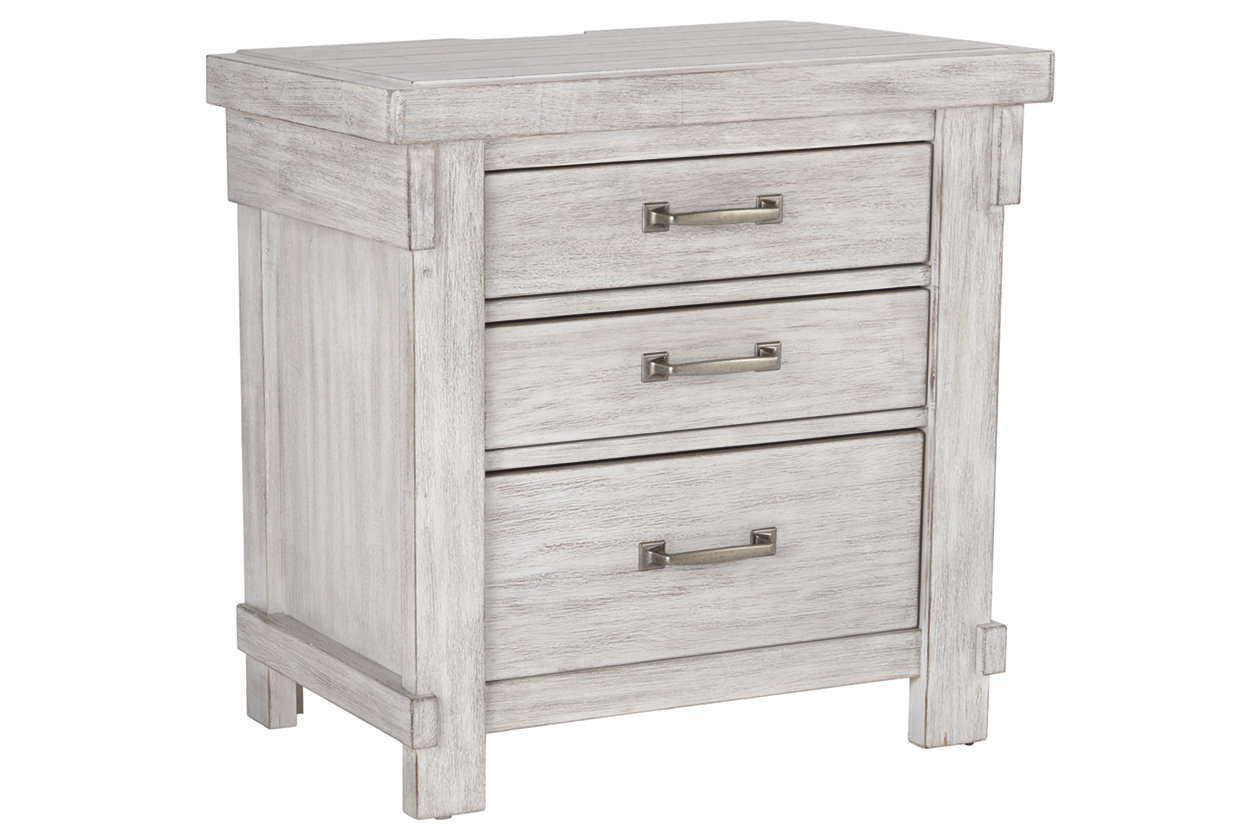 Brashland 3 Drawer Nightstand (B740)